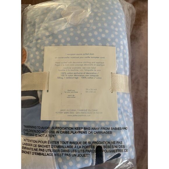 Pottery Barn‎ Kids SNOWMAN Patchwork Quilt & 3 Different Size Shams - Twin - Picture 7 of 12